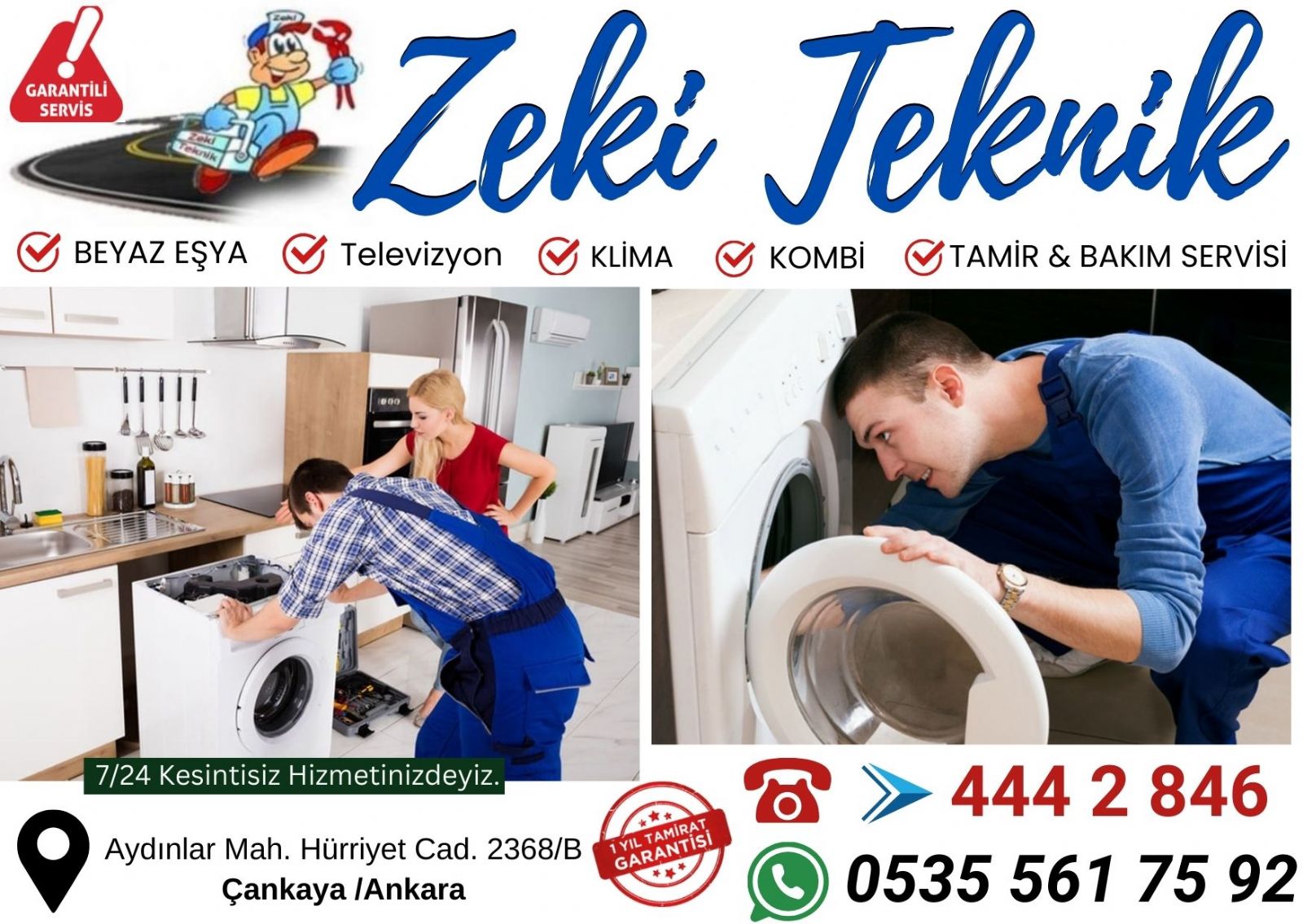 Balgat Çamaşır Makinesi Tamircisi